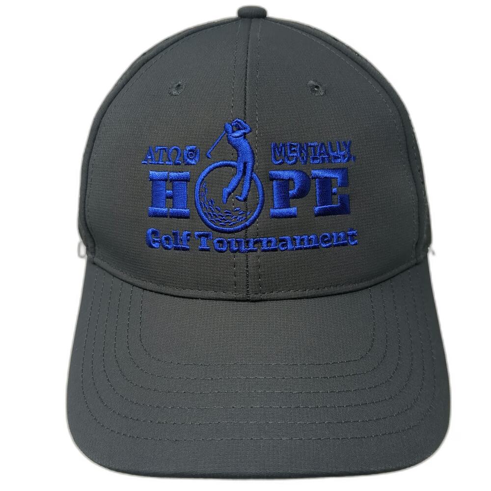 Big Accessories Baseball Cap Gray One Size Mentally Hope Golf Tournament Hat